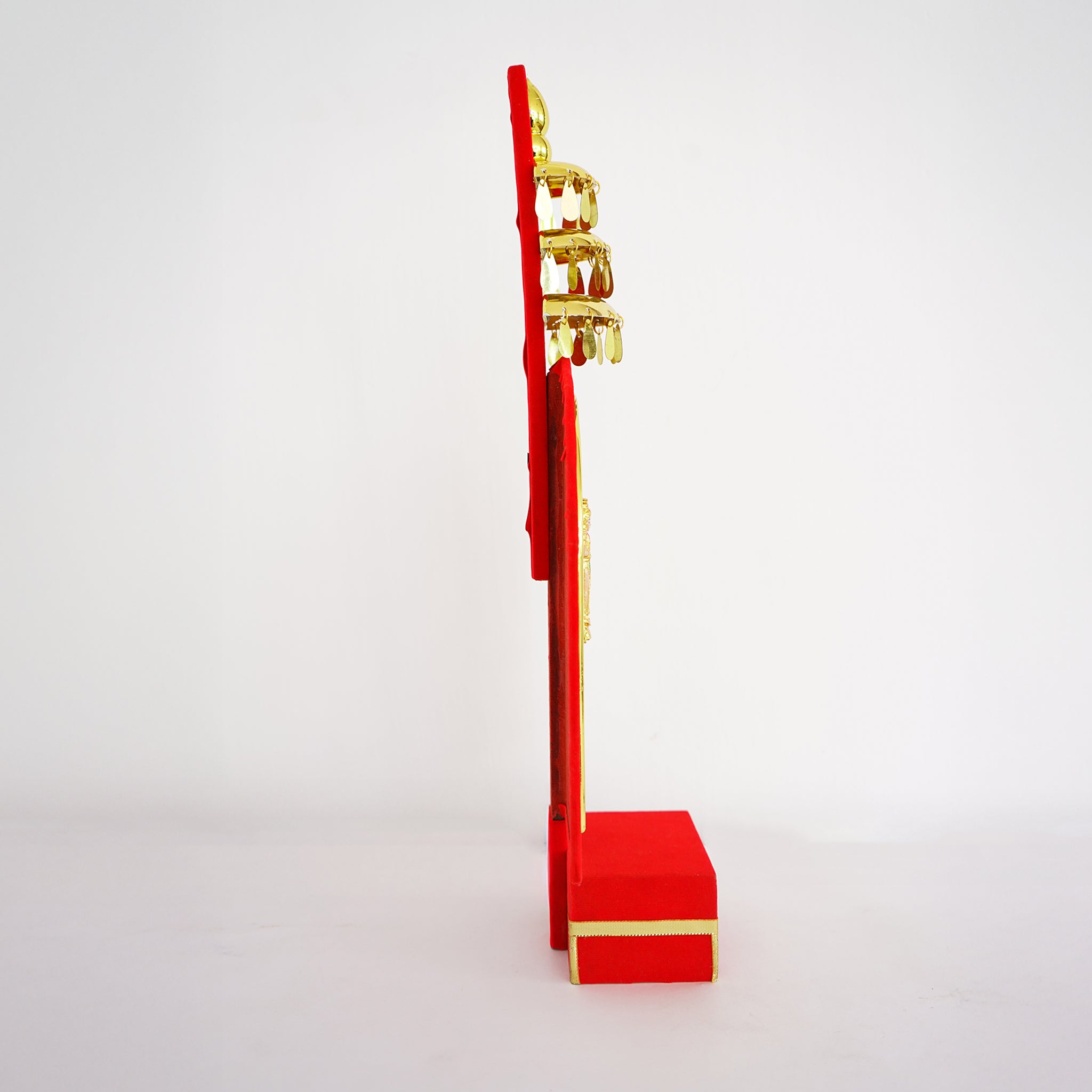 Handcrafted Kolam Work Thidambu – Traditional Kerala Elephant Caparison | Pooram Festival Home Decor